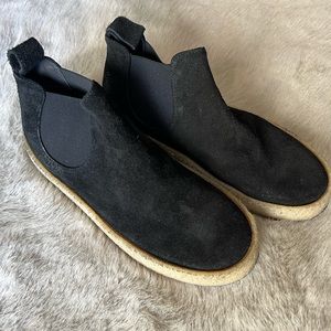 Marsèll Mens Black Suede Boot Size 43 EUR/Size 10 US